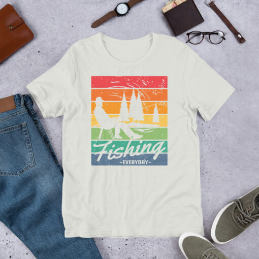 Fishing Everyday Fisherman Life Short-Sleeve Unisex T-Shirt