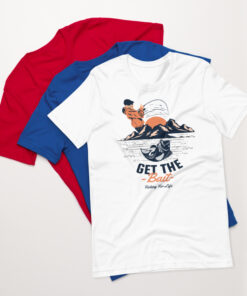 Get The Bait Fishing For Life Fisherman Short-Sleeve Unisex T-Shirt