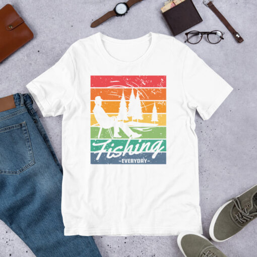 Fishing Everyday Fisherman Life Short-Sleeve Unisex T-Shirt - Image 2