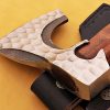 Custom Handmade High Carbon Forging Hunting Axe with Leather Sheath - Image 2